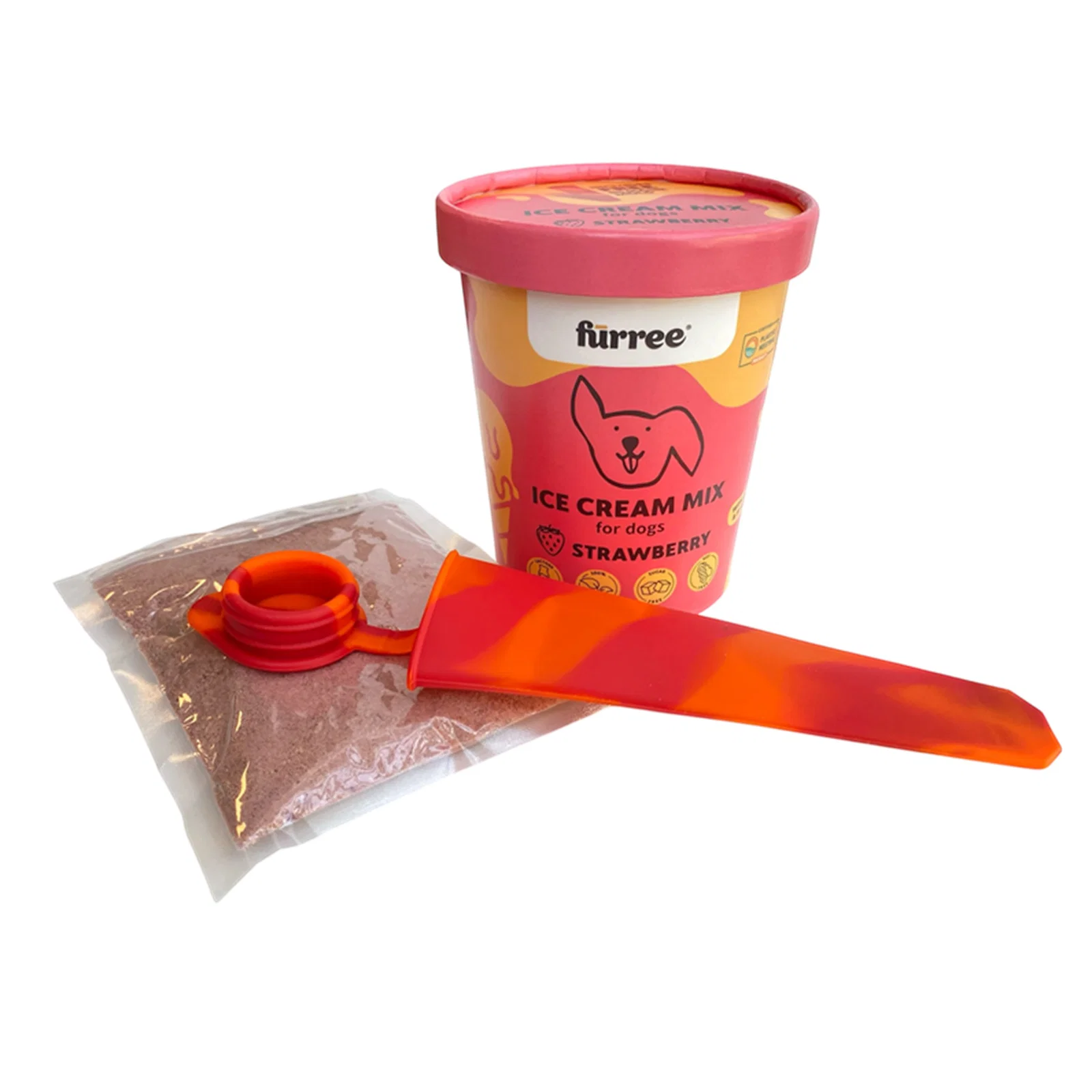 FÜRREE Icecream med Jordbær